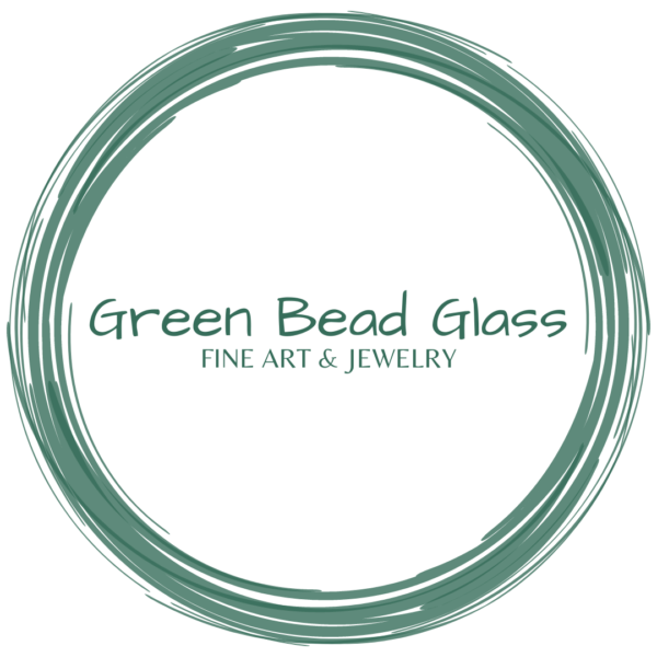 green bead glass logo