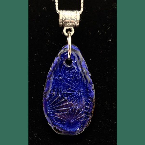 Purple Firework Pendant