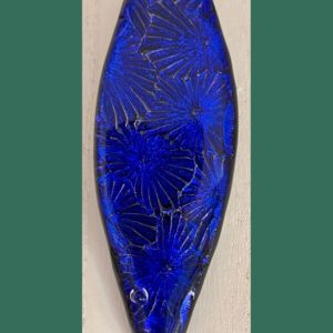 Blue Firework Surfboard Pendant