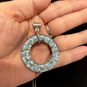 Silver Wheel Pendant