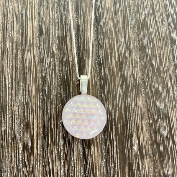 Honeycomb Pink Pendant