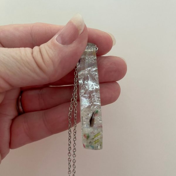 dichroic icicle pendant