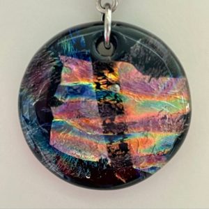 rainbow mountain pendant